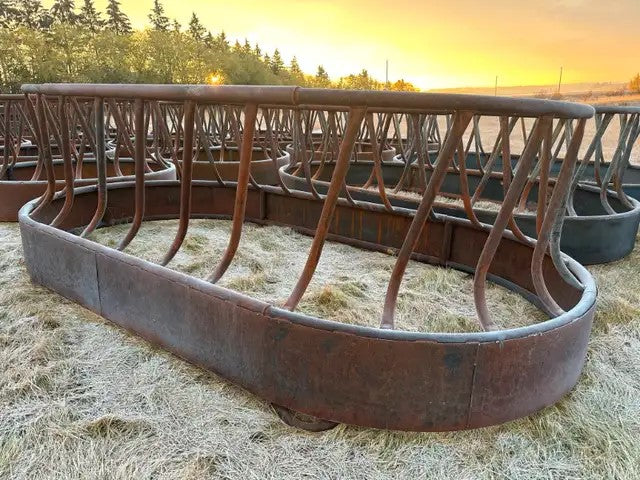 Double Round Bale Feeder