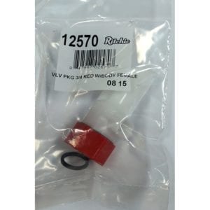 Ritchie 3/4" Female Red Valve Pkg. 12570